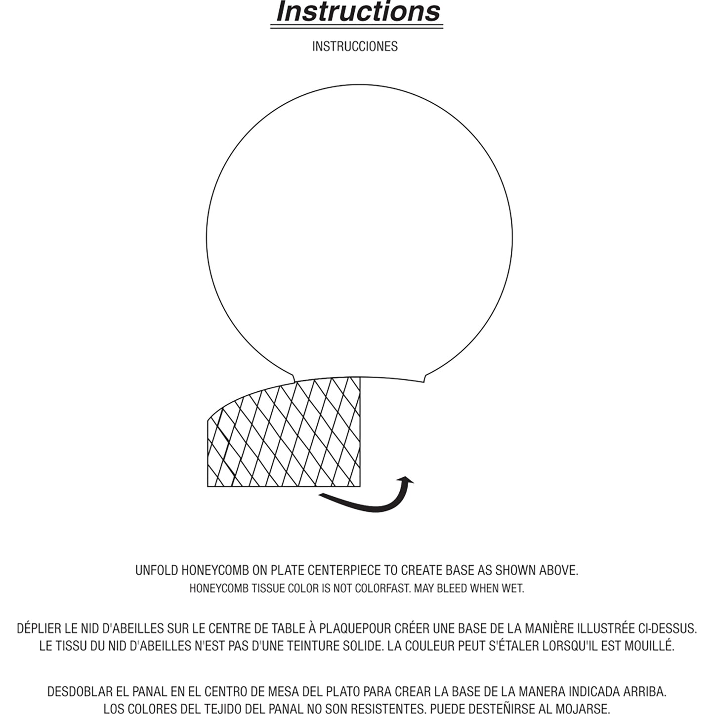 Confetti Sprinkles Centerpieces 6 ct