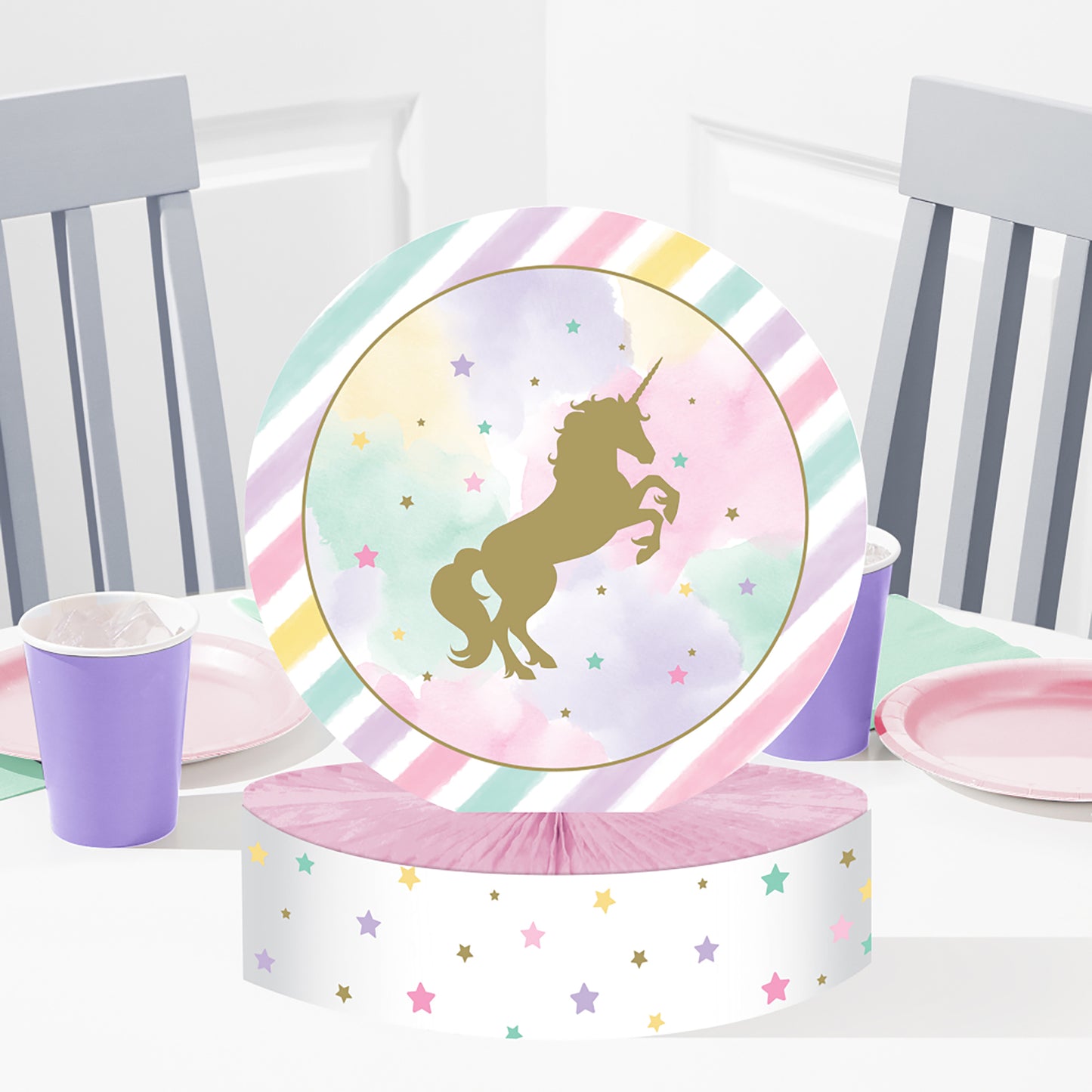 Sparkle Unicorn Centerpieces 6 ct