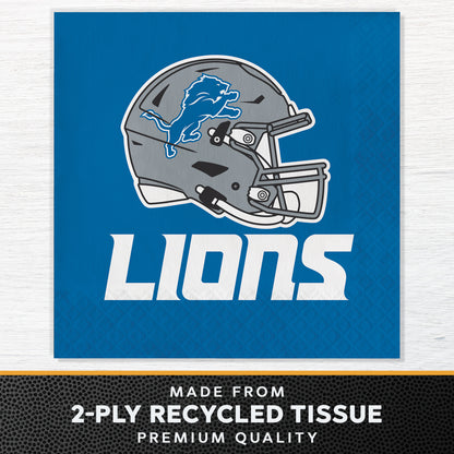 Detroit Lions Luncheon Napkins 192 ct
