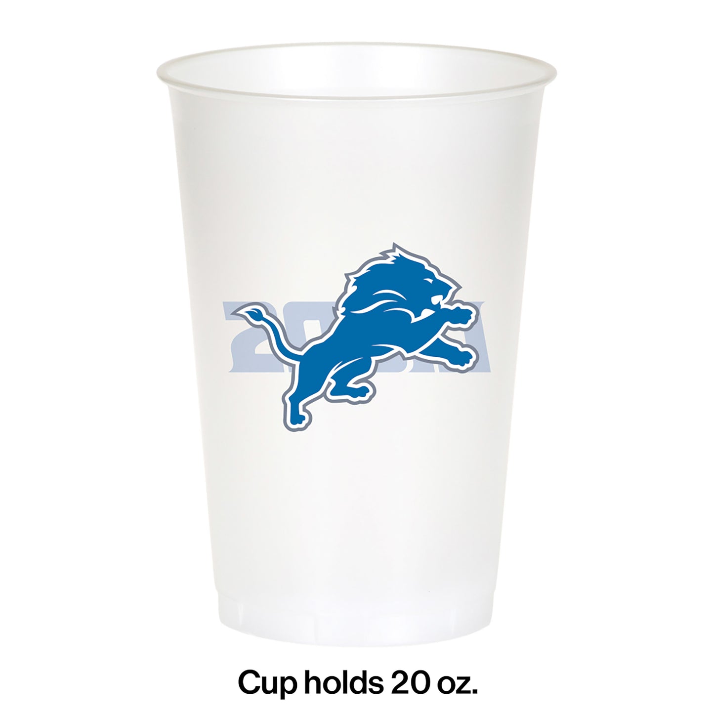 Detroit Lions 20 oz Plastic Cups 96 ct