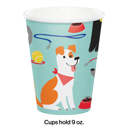 Dog Party 9 oz Cups 96 ct