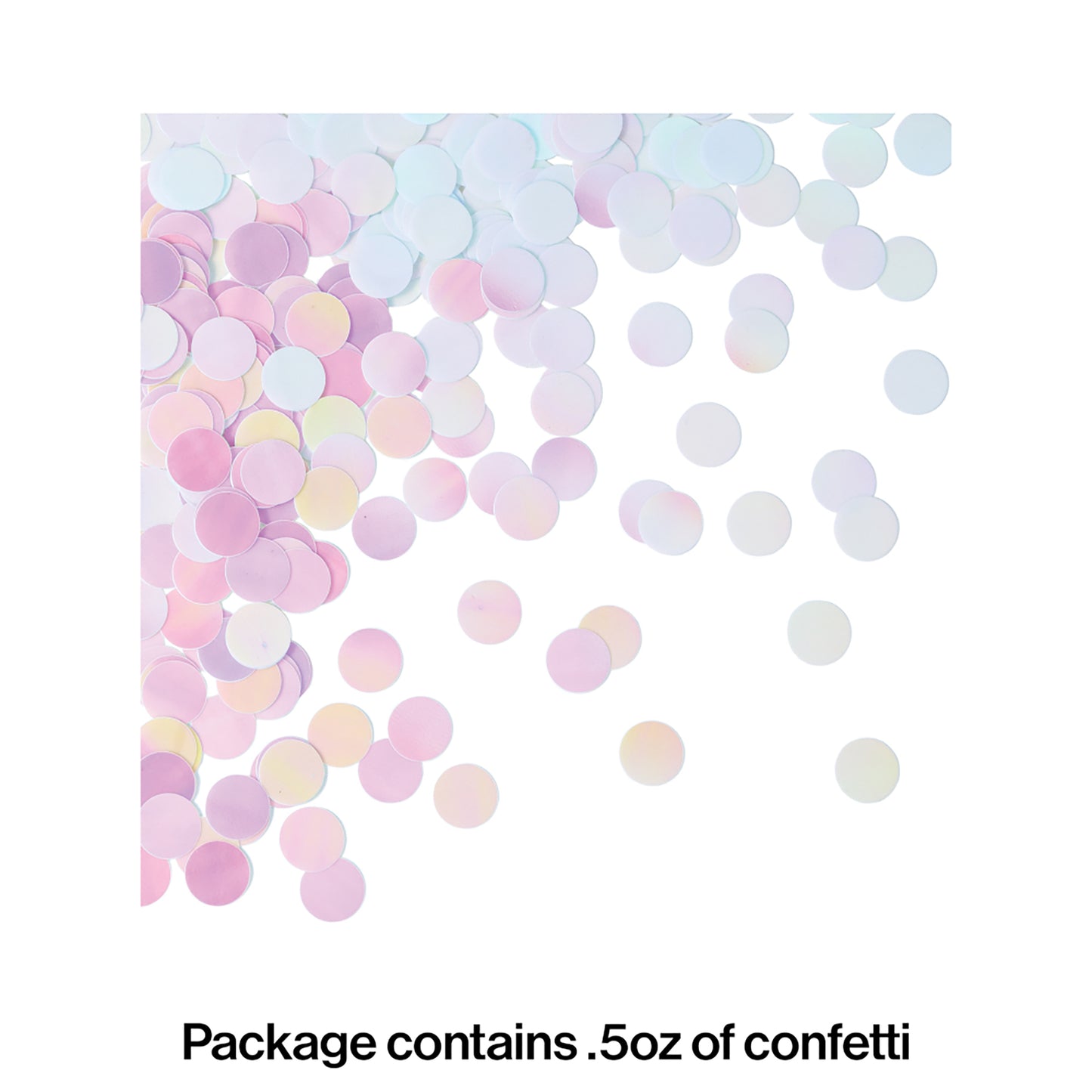 Iridescent Party Confetti 12 ct