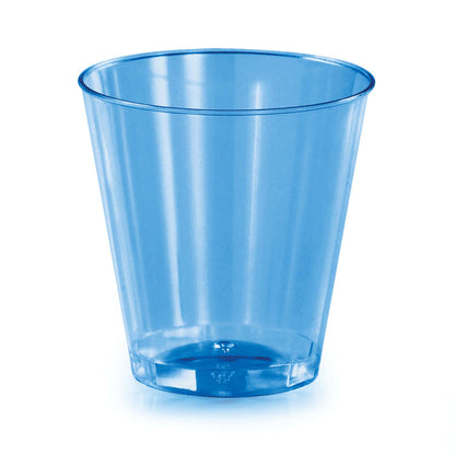2 oz Assorted Color Plastic Shot Glasses 192 ct