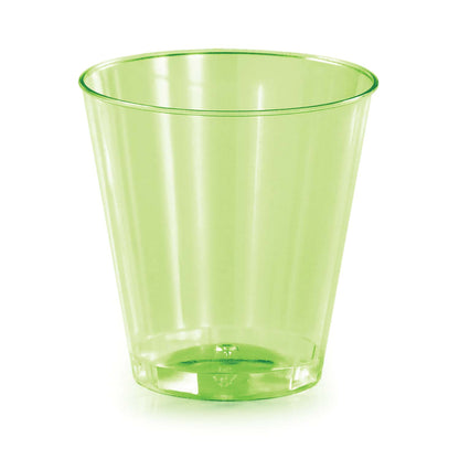 2 oz Assorted Color Plastic Shot Glasses 192 ct