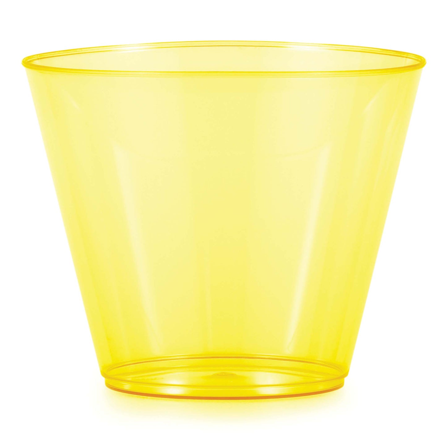 9 oz Assorted Colors Plastic Tumblers 144 ct