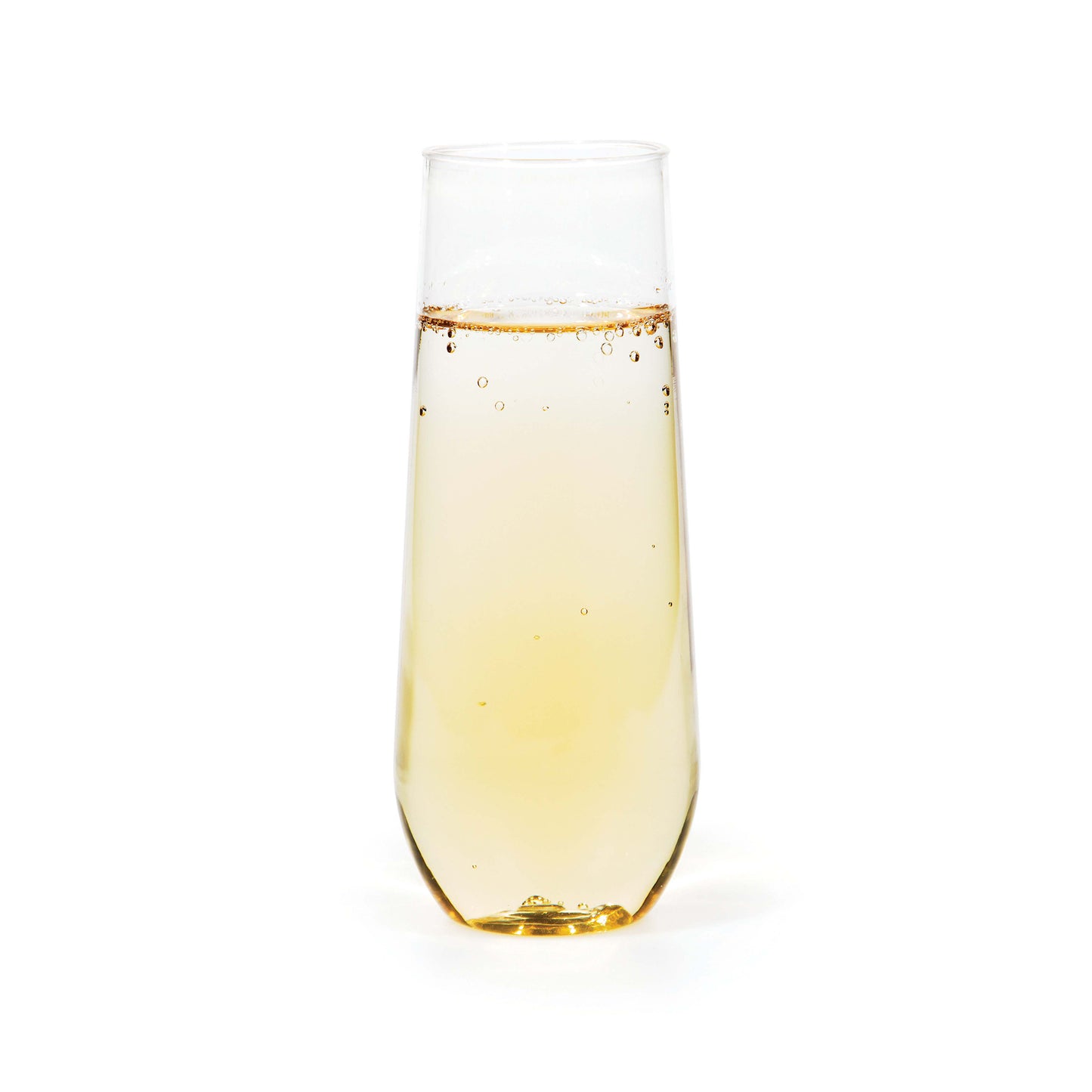 9 oz Plastic Stemless Champagne Flutes 24 ct