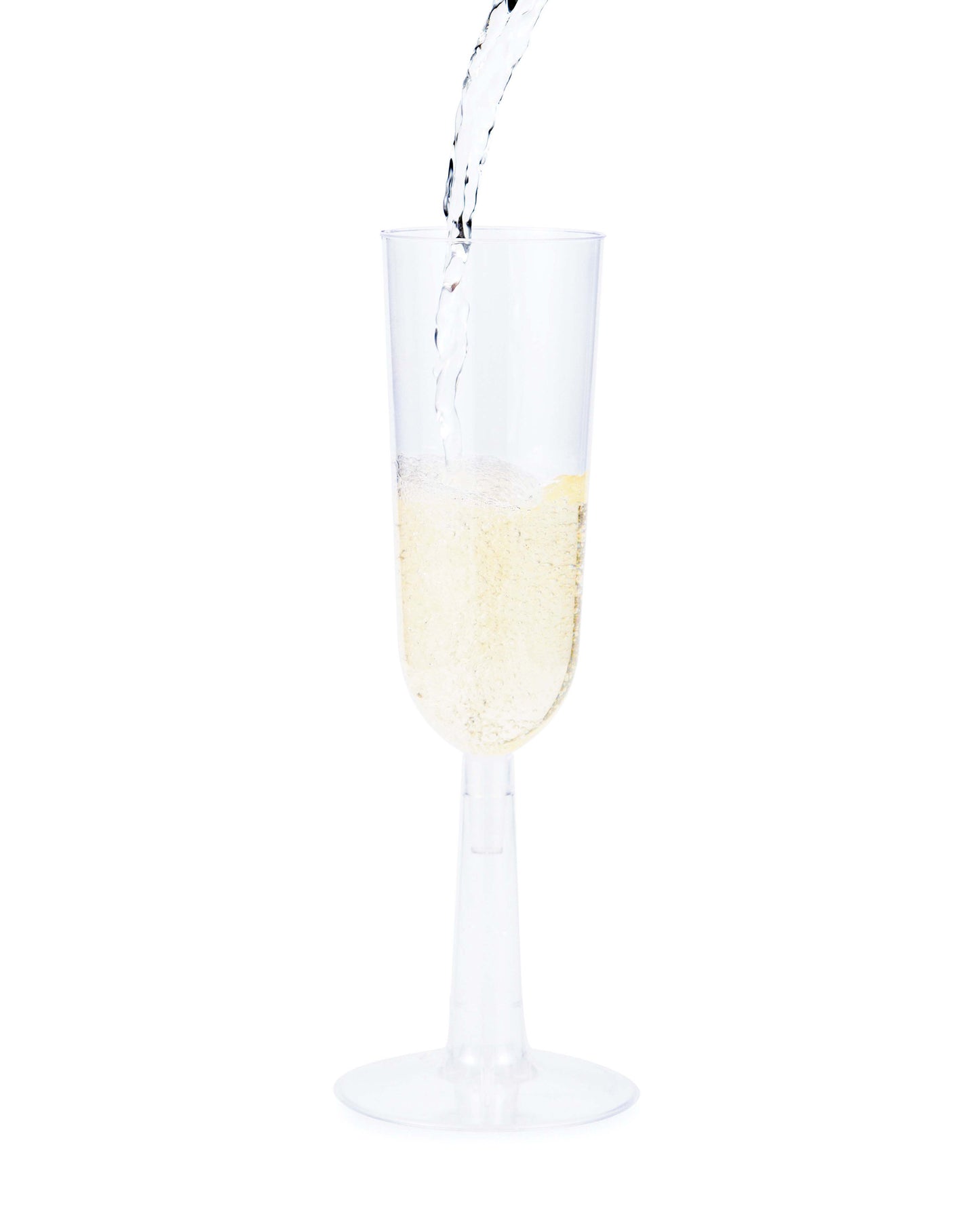 7 oz Plastic Champagne Flutes 48 ct