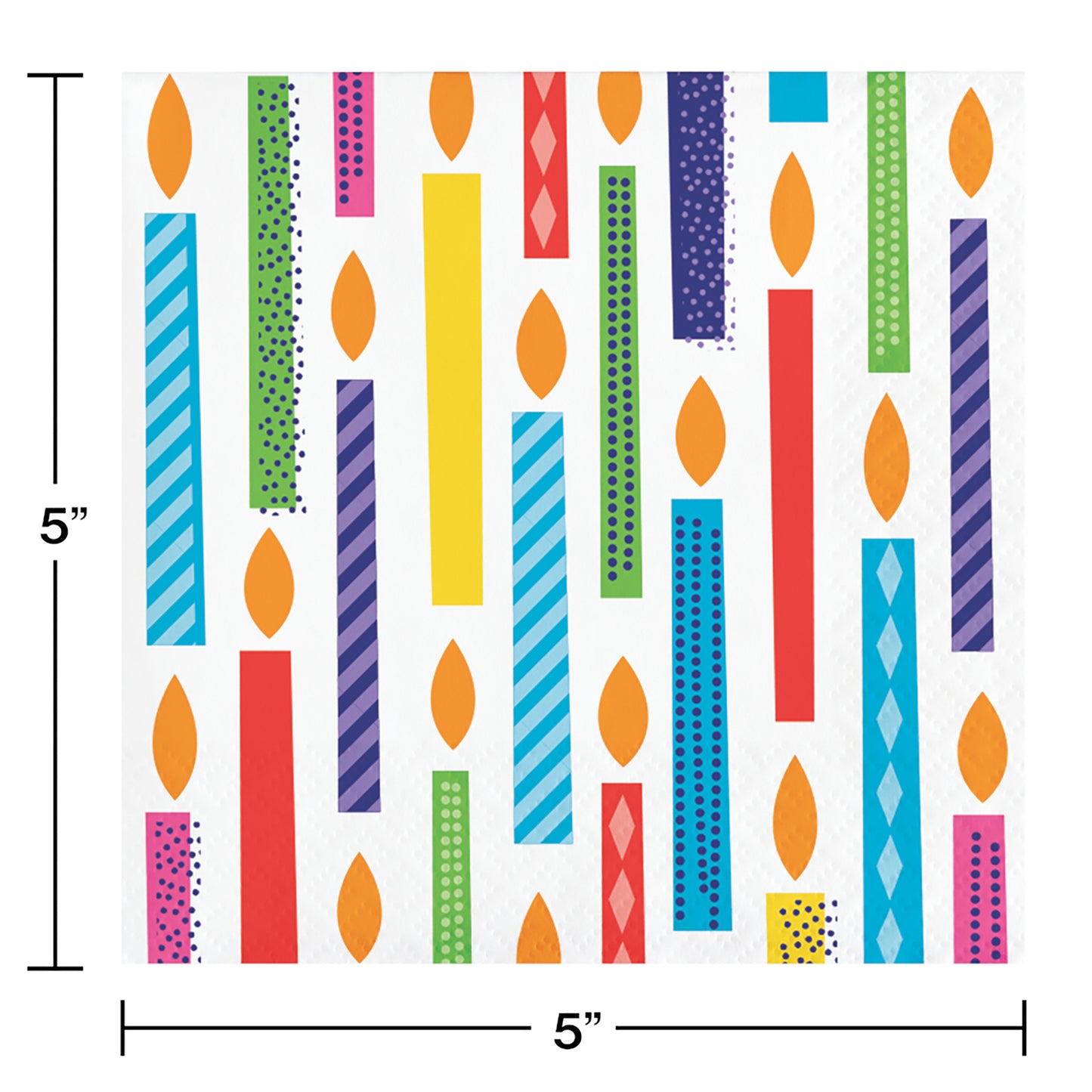 Bright Birthday Beverage Napkins 192 ct
