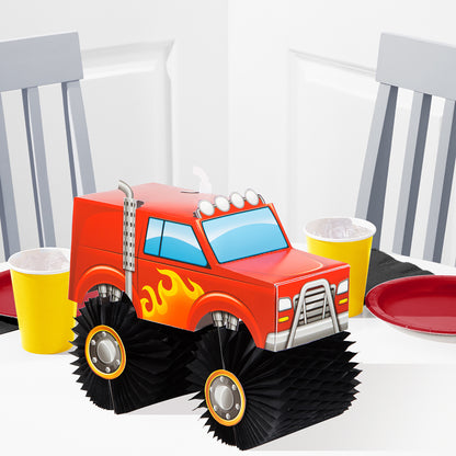 Monster Truck Centerpieces 6 ct
