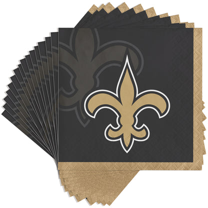 New Orleans Saints Beverage Napkins 192 ct