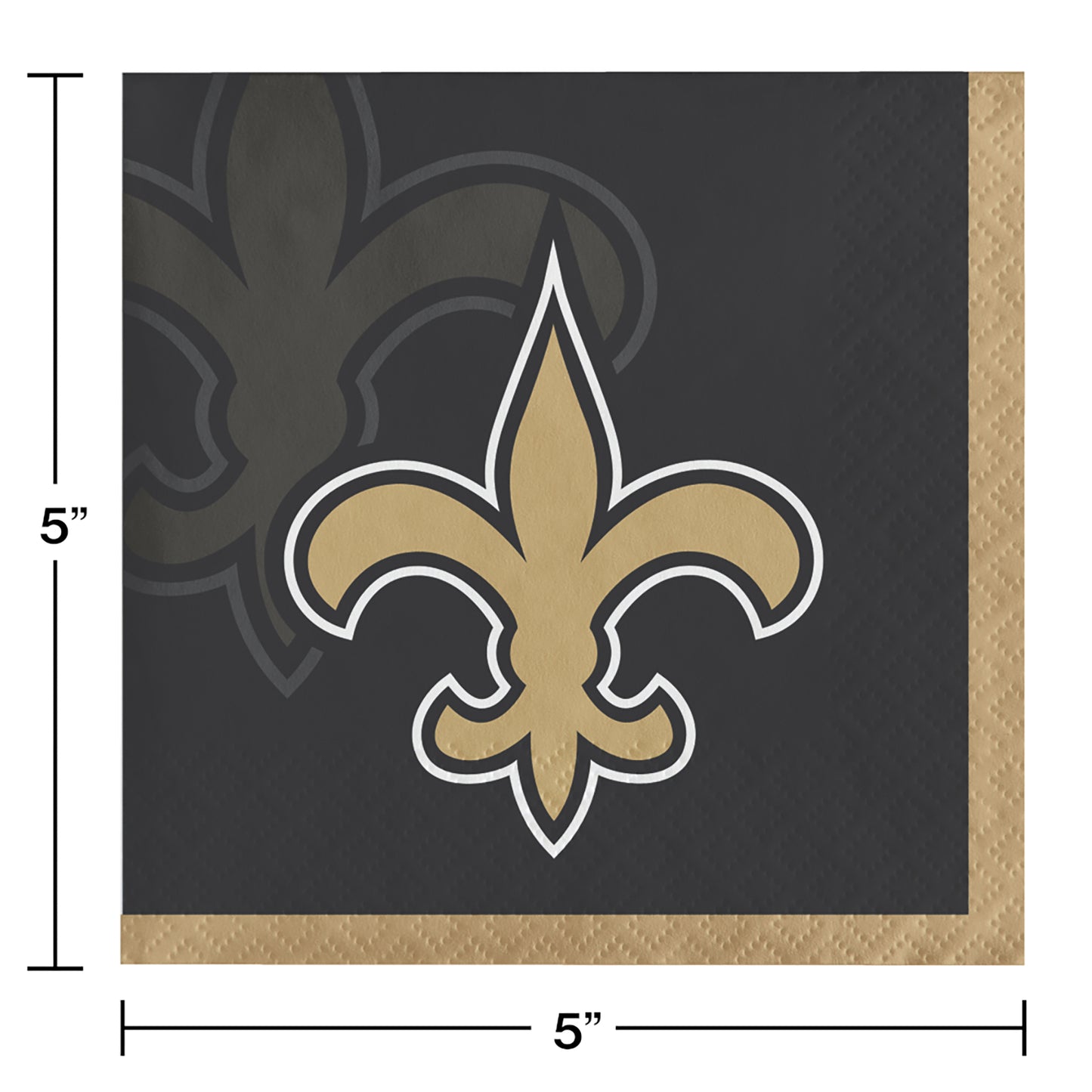 New Orleans Saints Beverage Napkins 192 ct