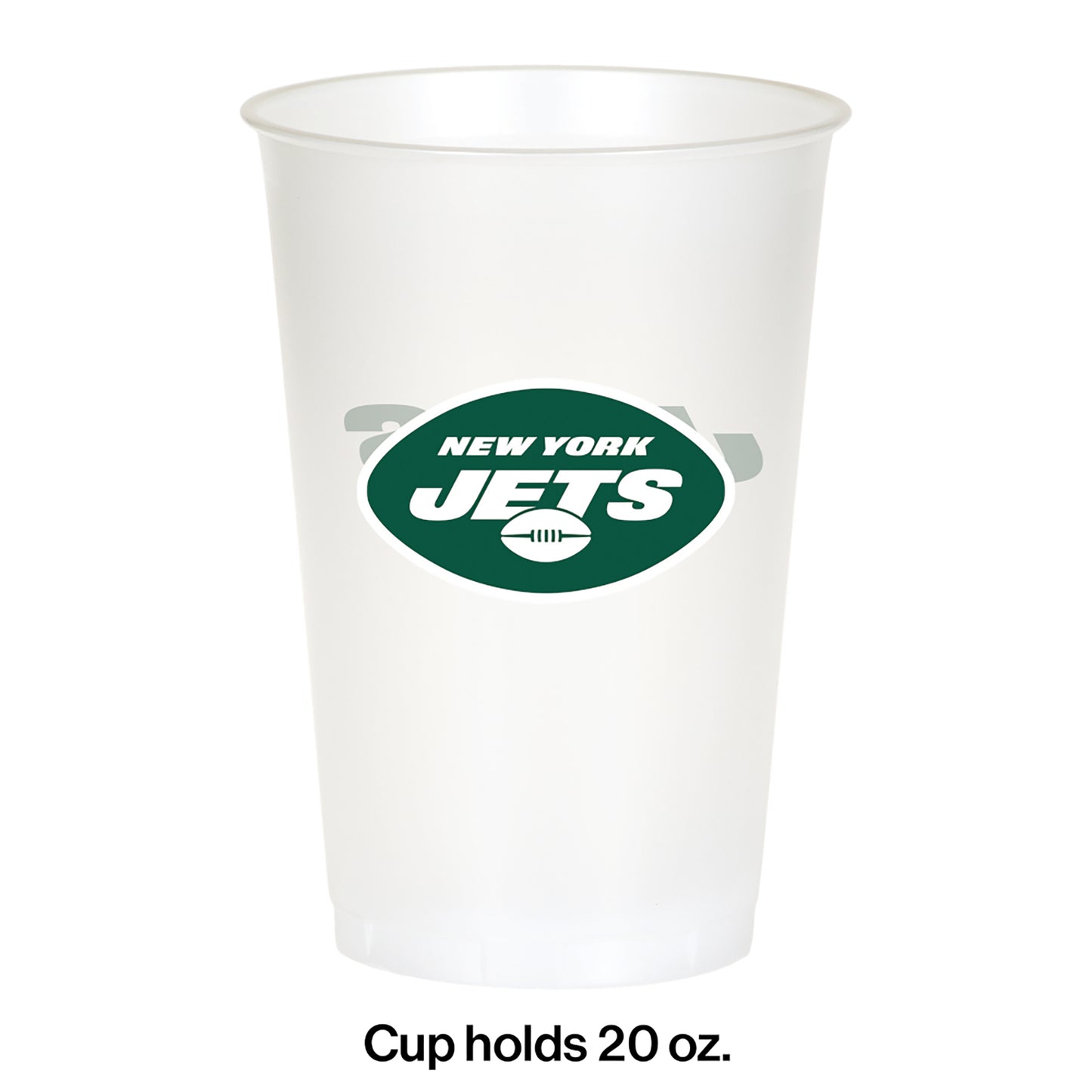 New York Jets 20 oz Plastic Cups 96 ct