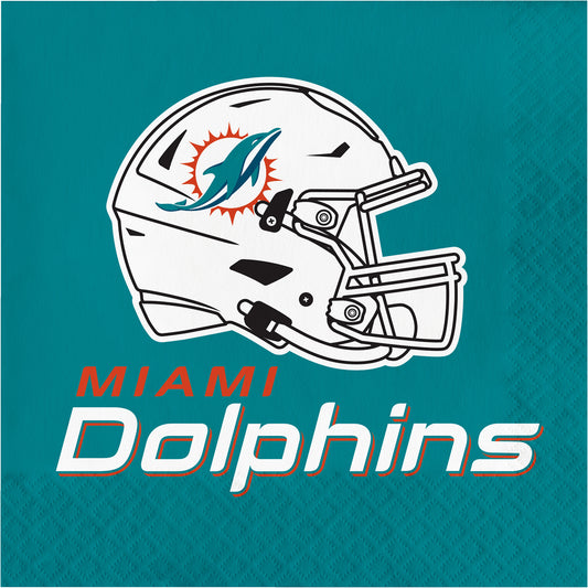 Miami Dolphins Luncheon Napkins 192 ct