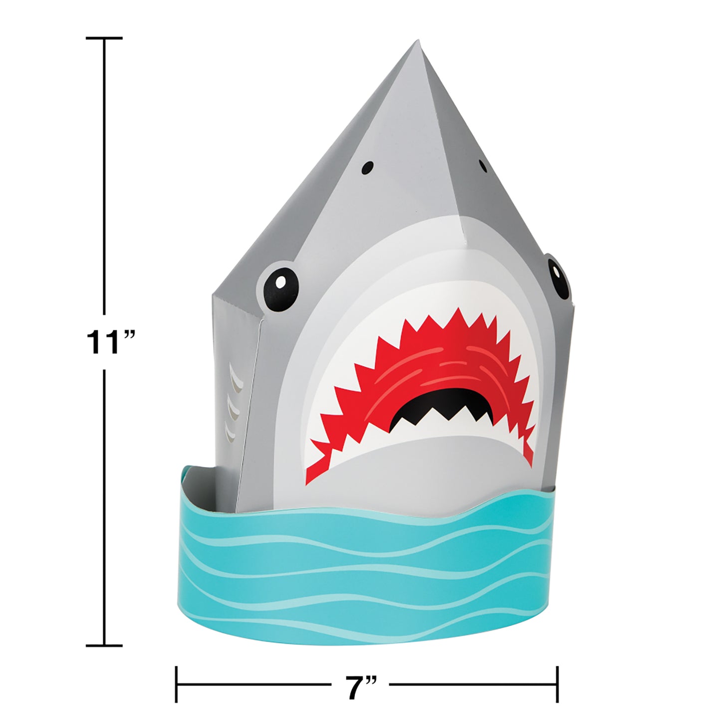 Shark Party Centerpieces 6 ct