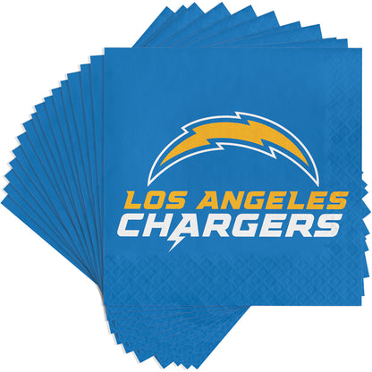 Los Angeles Chargers Luncheon Napkins 192 ct