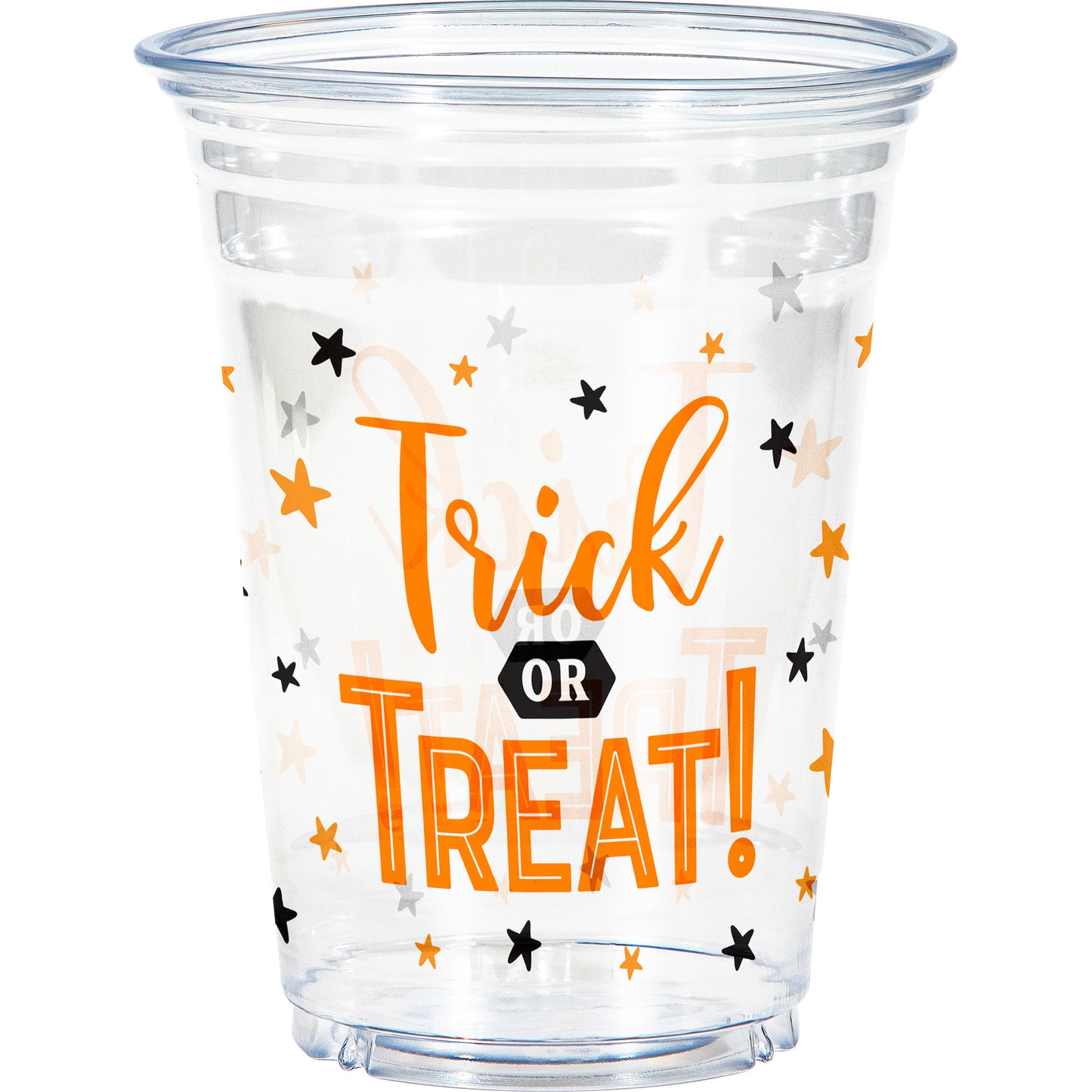 Trick or Treat Halloween Plastic Cups 96 ct