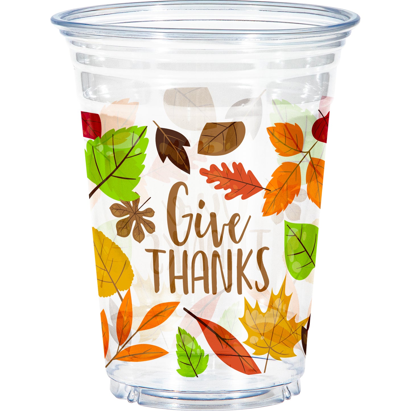 Give Thanks Plastic Cups 96 ct