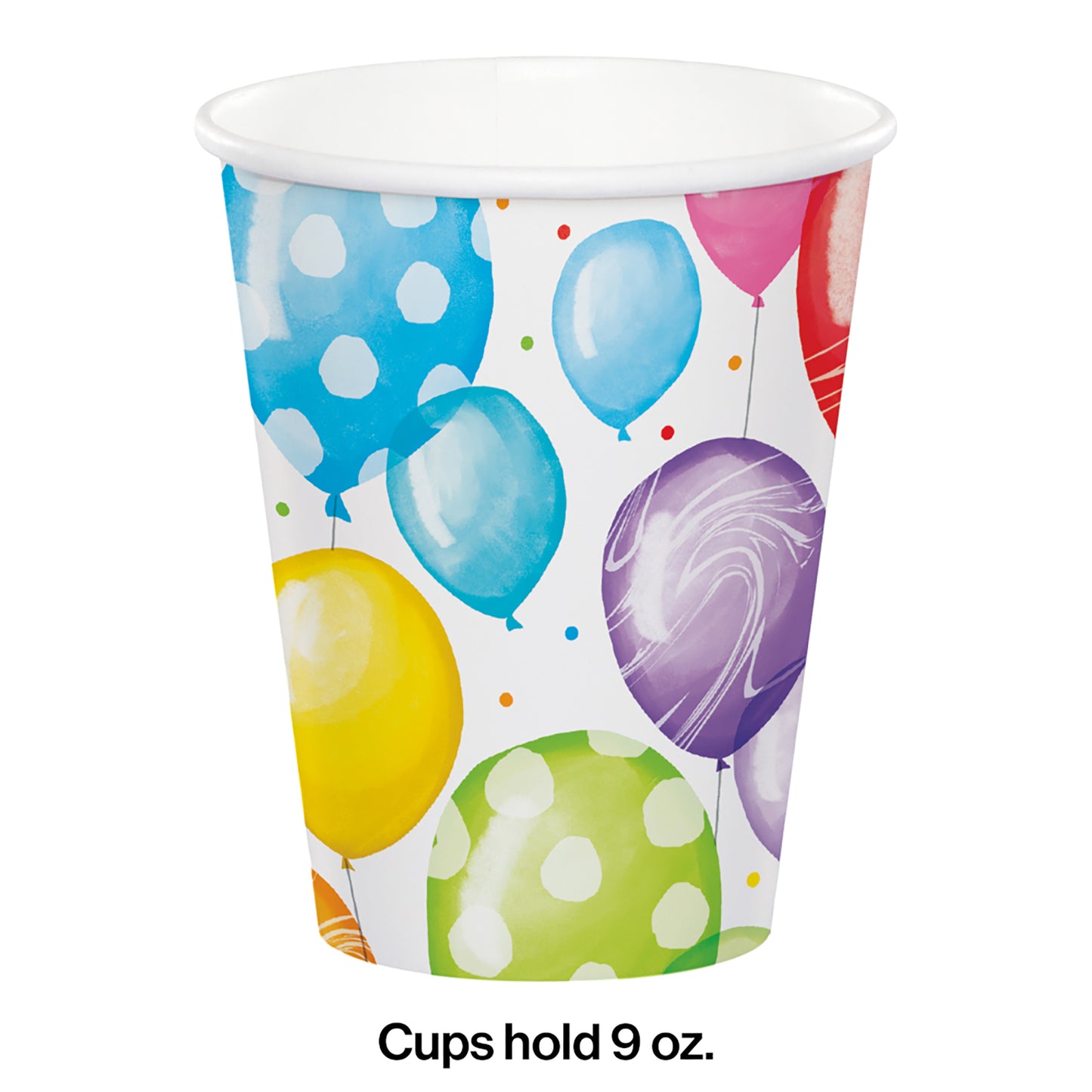 Balloon Bash Paper Cups 96 ct