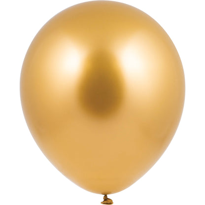 Gold and Silver Balloon Bunch 144 ct