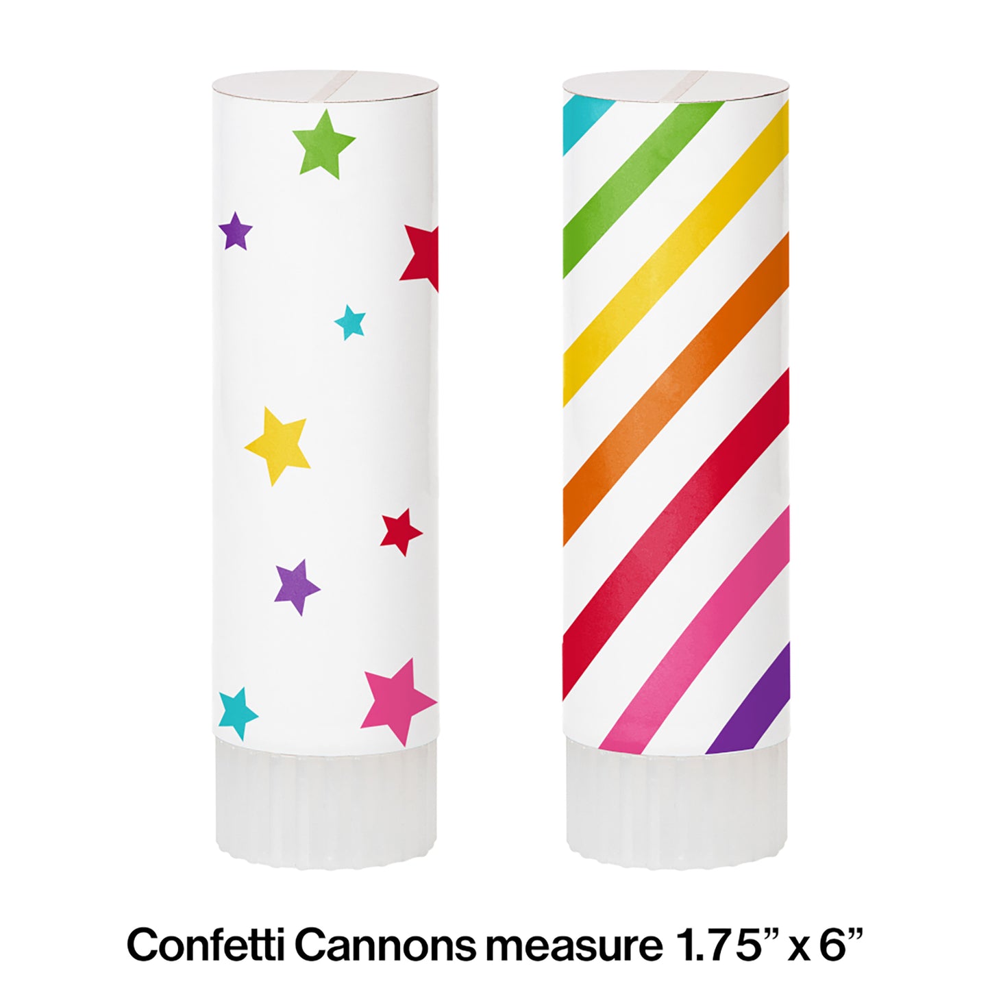 Small Confetti Cannons 12 ct