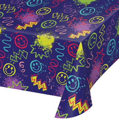 Graffiti Party Paper Tablecloth 6 ct