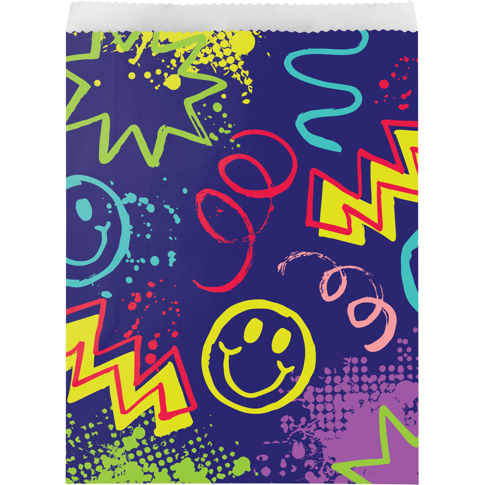 Graffiti Party Paper Treat Bags 96 ct
