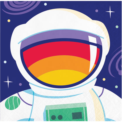 Space Adventures Beverage Napkins 192 ct