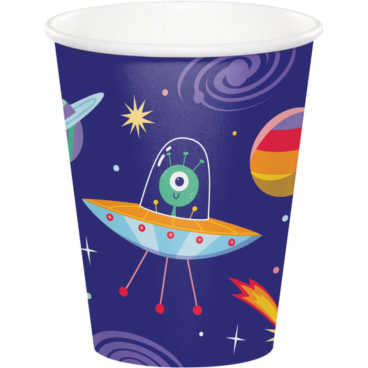 Space Adventures Hot or Cold Paper Cups 96 ct