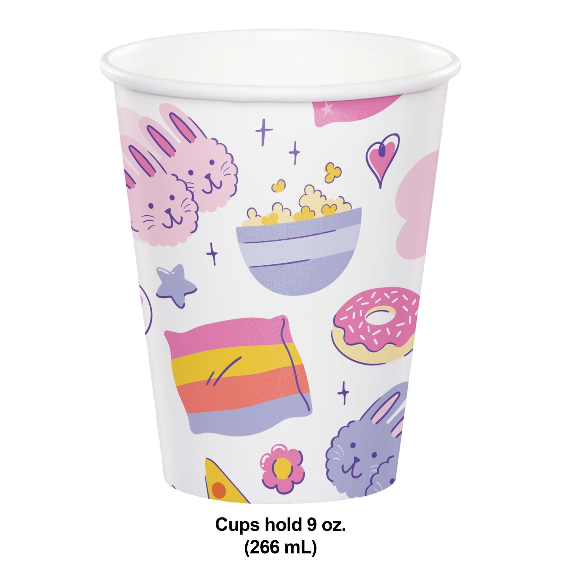 Sweet Dreams Hot or Cold Paper Cups 96 ct Dimension Image