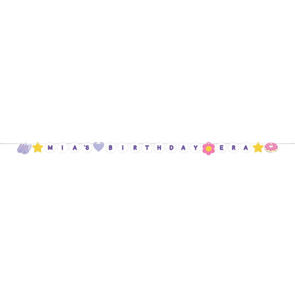 Sweet Dreams Customizable Friendship Bracelet Ribbon Banner 12 ct