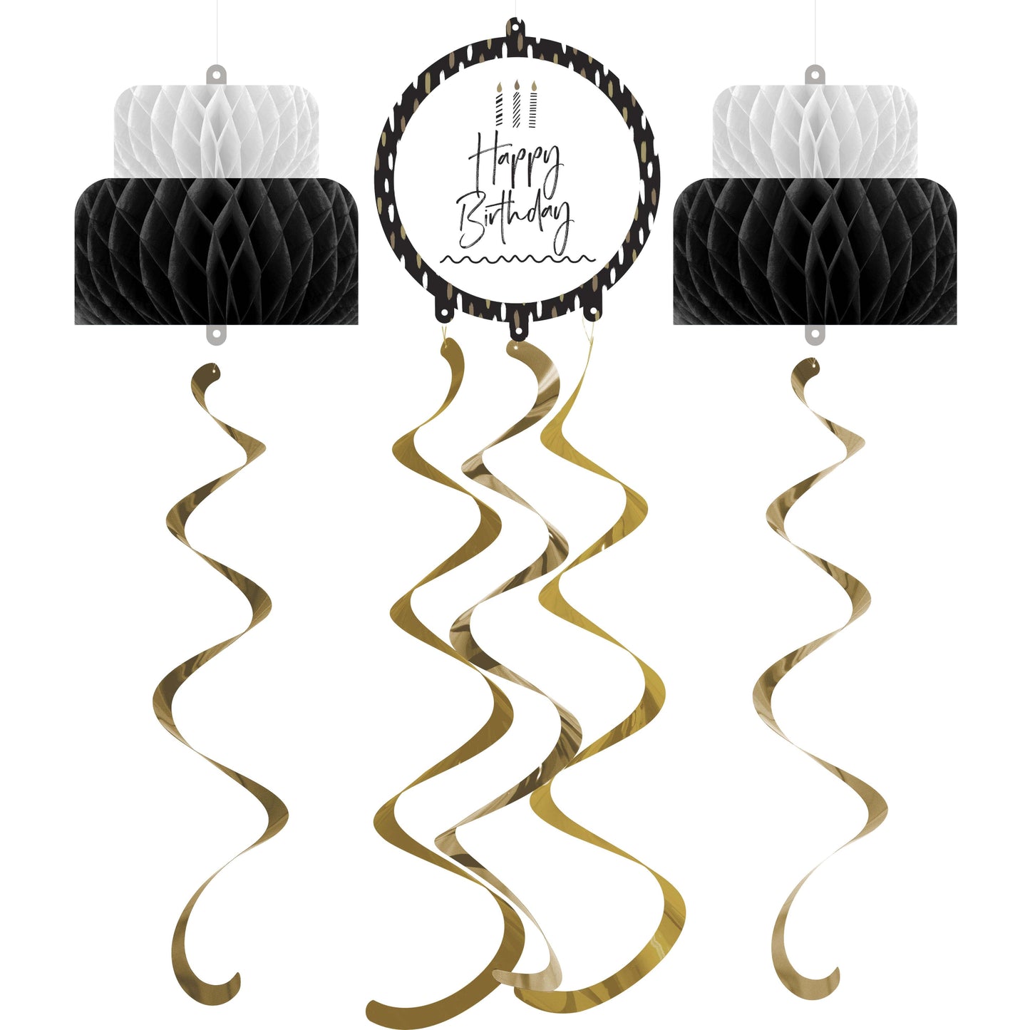 Golden Wishes Hanging Décor 18 ct