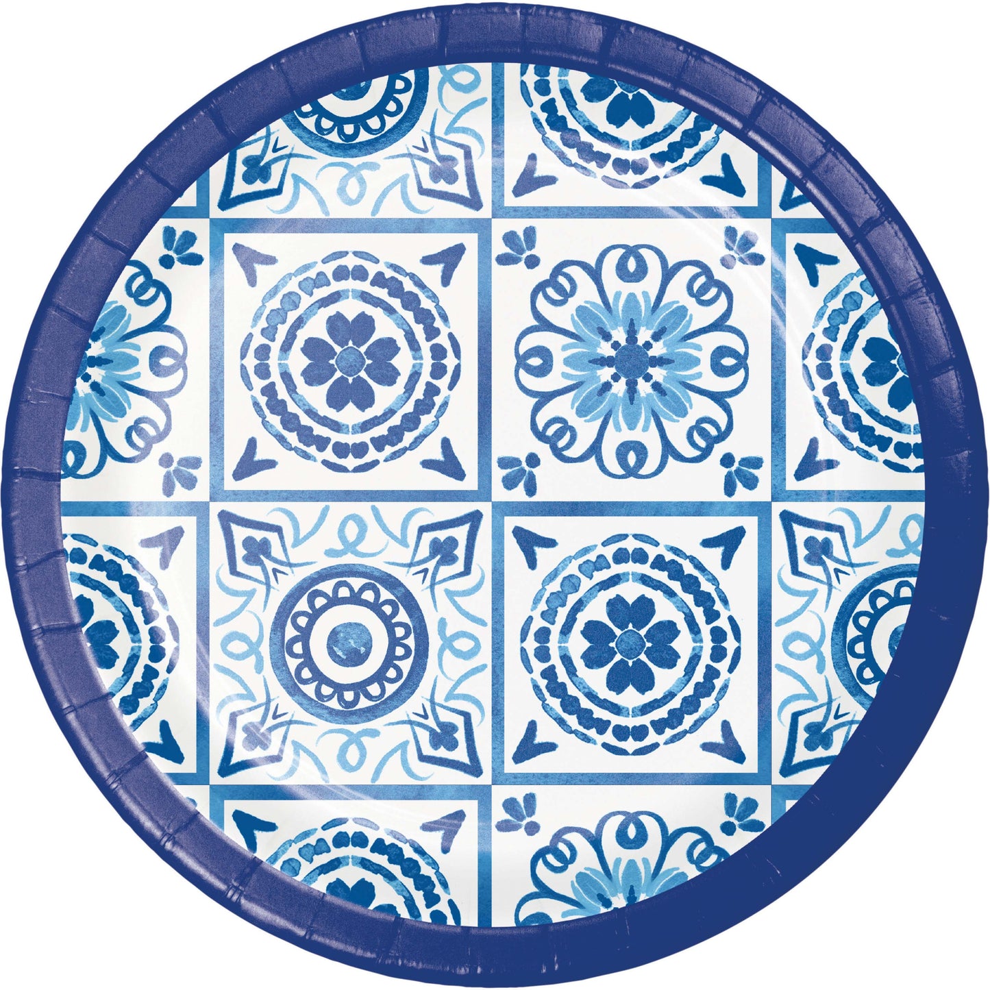 Blue Willow Banquet Paper Plates 96 ct