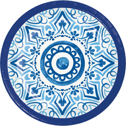 Blue Willow Dessert Paper Plates 96 ct