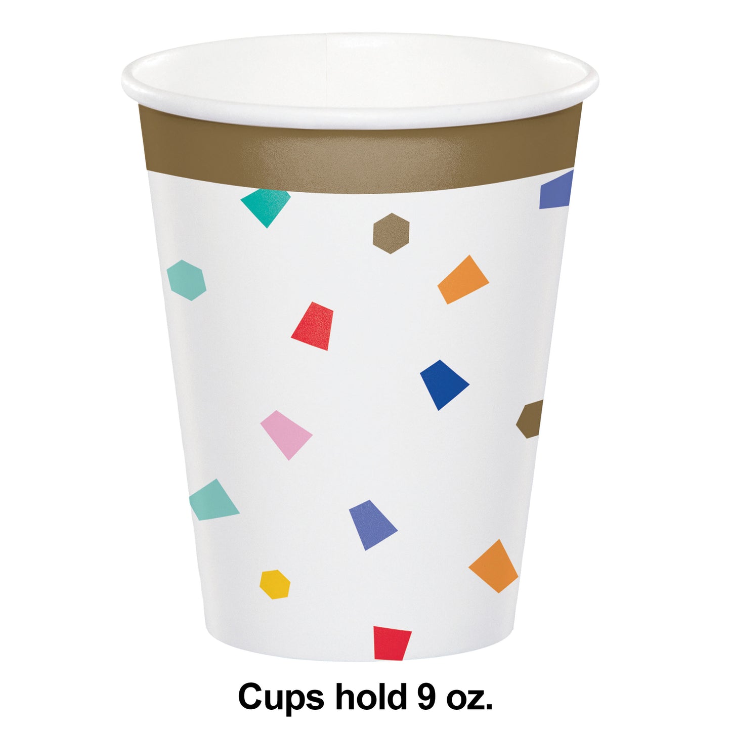 Birthday Confetti Paper Cups 96 ct