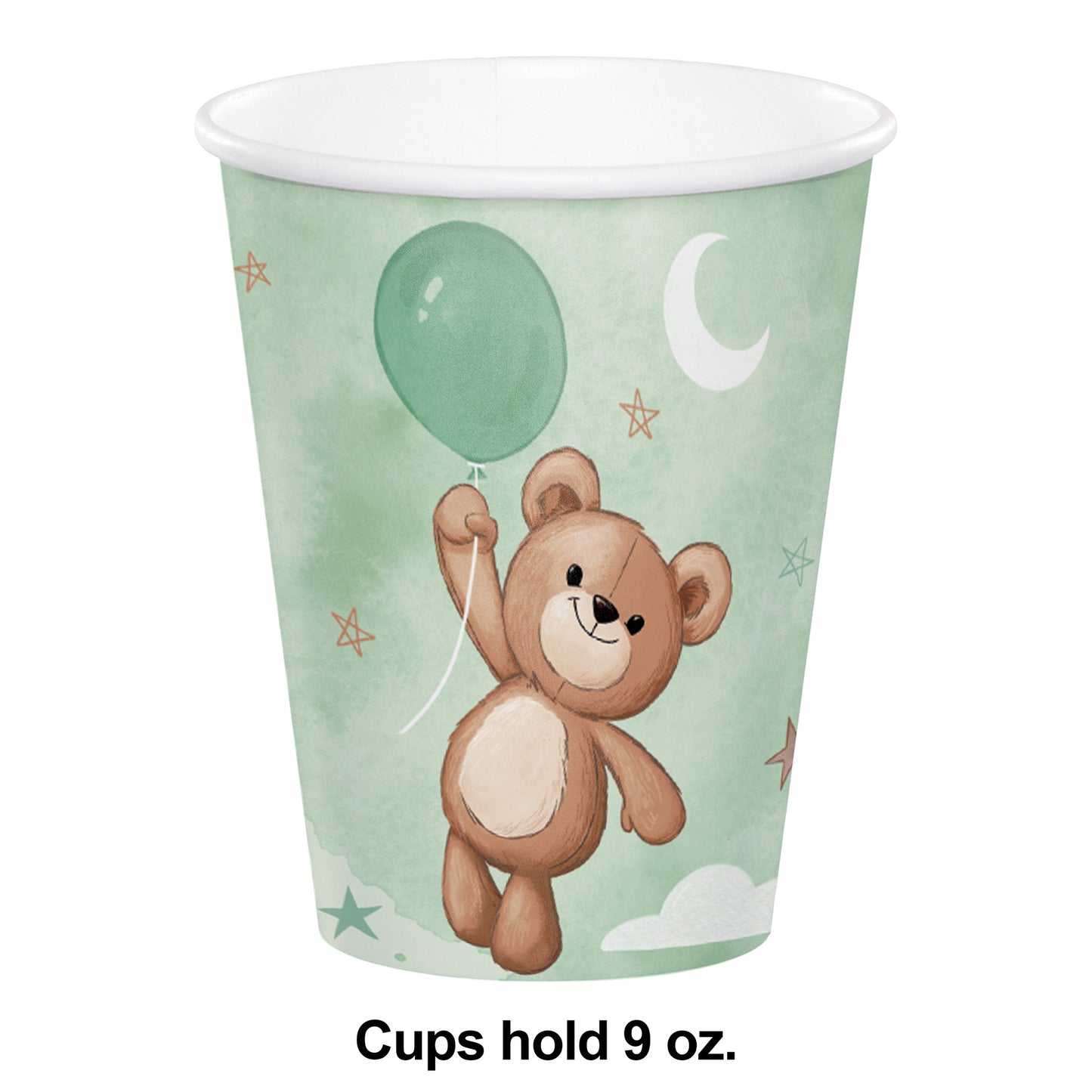 Teddy Bear Paper Cups 96 ct