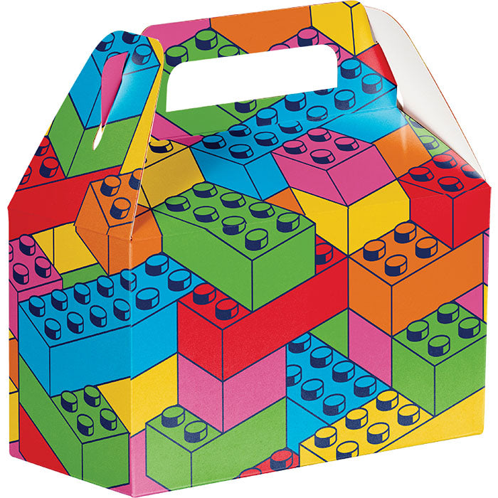 Block Bash Toy Blocks Party Favor Boxes 24 ct