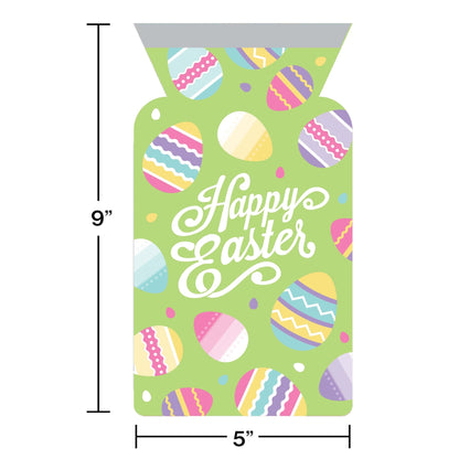 Easter Eggs Cello Treat Bags 144 ct dimension image