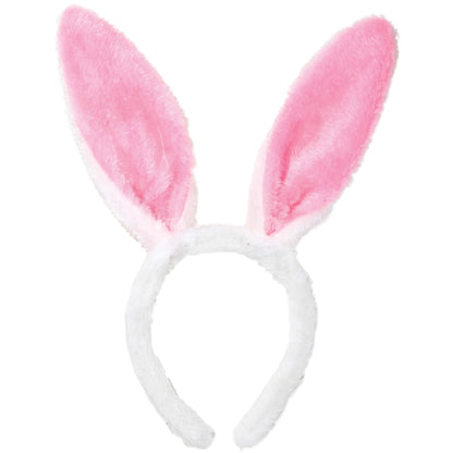 Easter Bunny Ears Fabric Headbands 12 ct