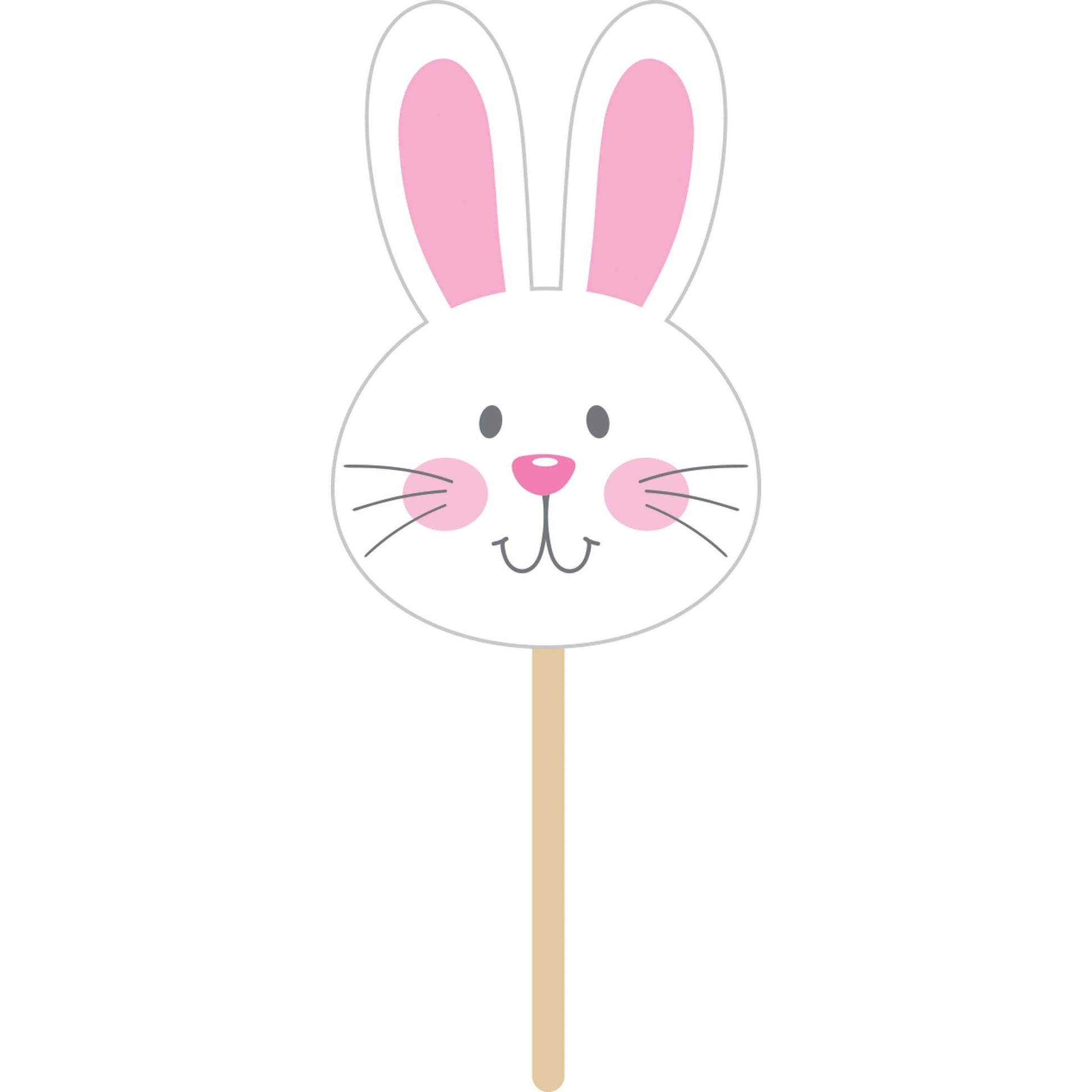 Easter Bunny Wooden Picks 600 ct