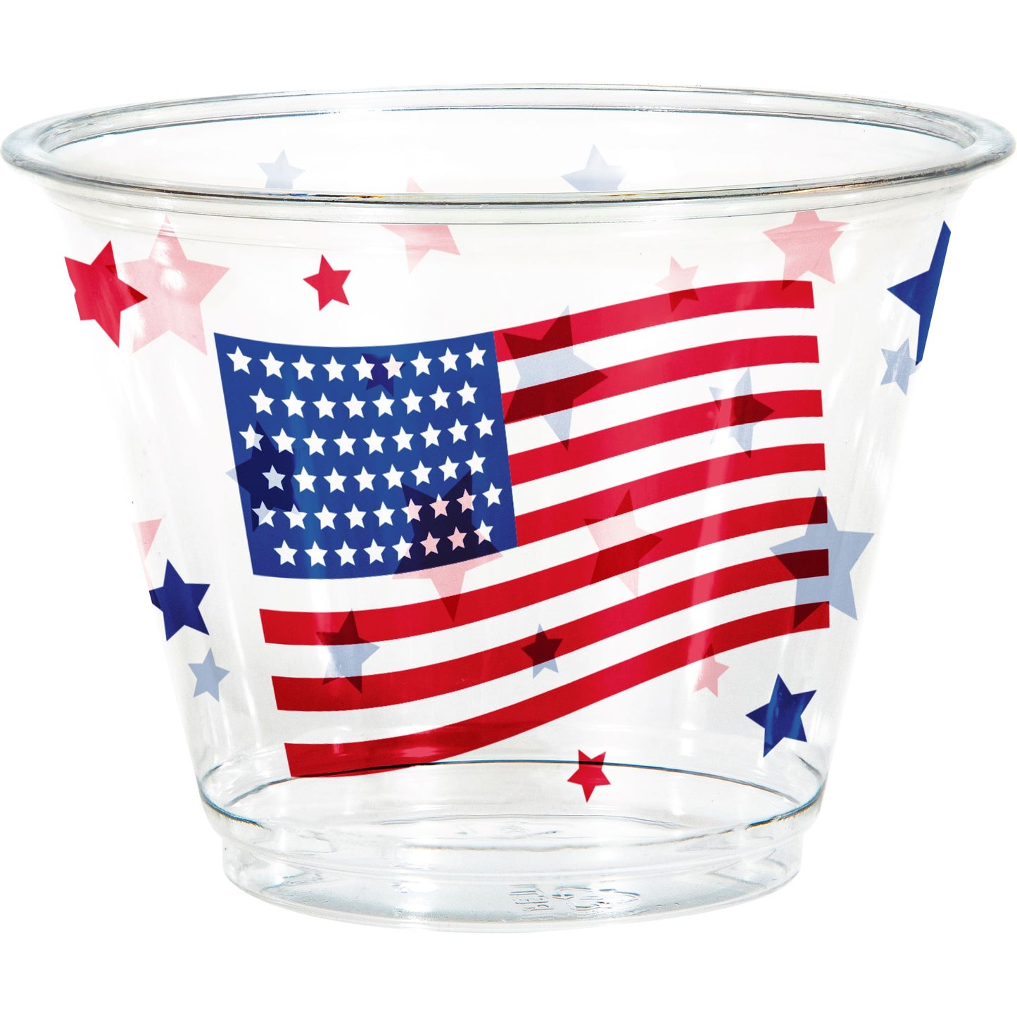 Patriotic 9 oz Plastic Tumblers 96 ct