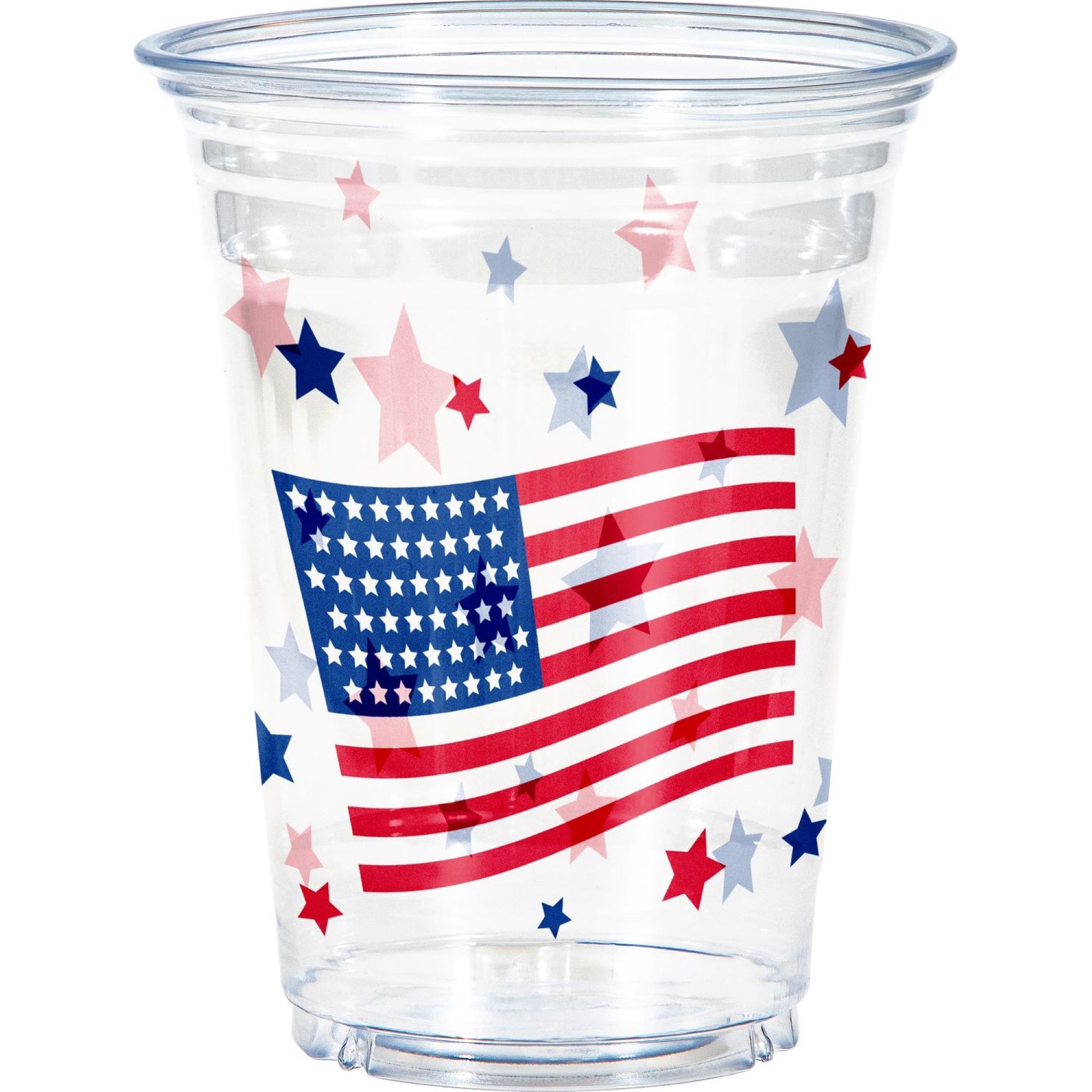 Patriotic 16 oz Plastic Tumblers 96 ct