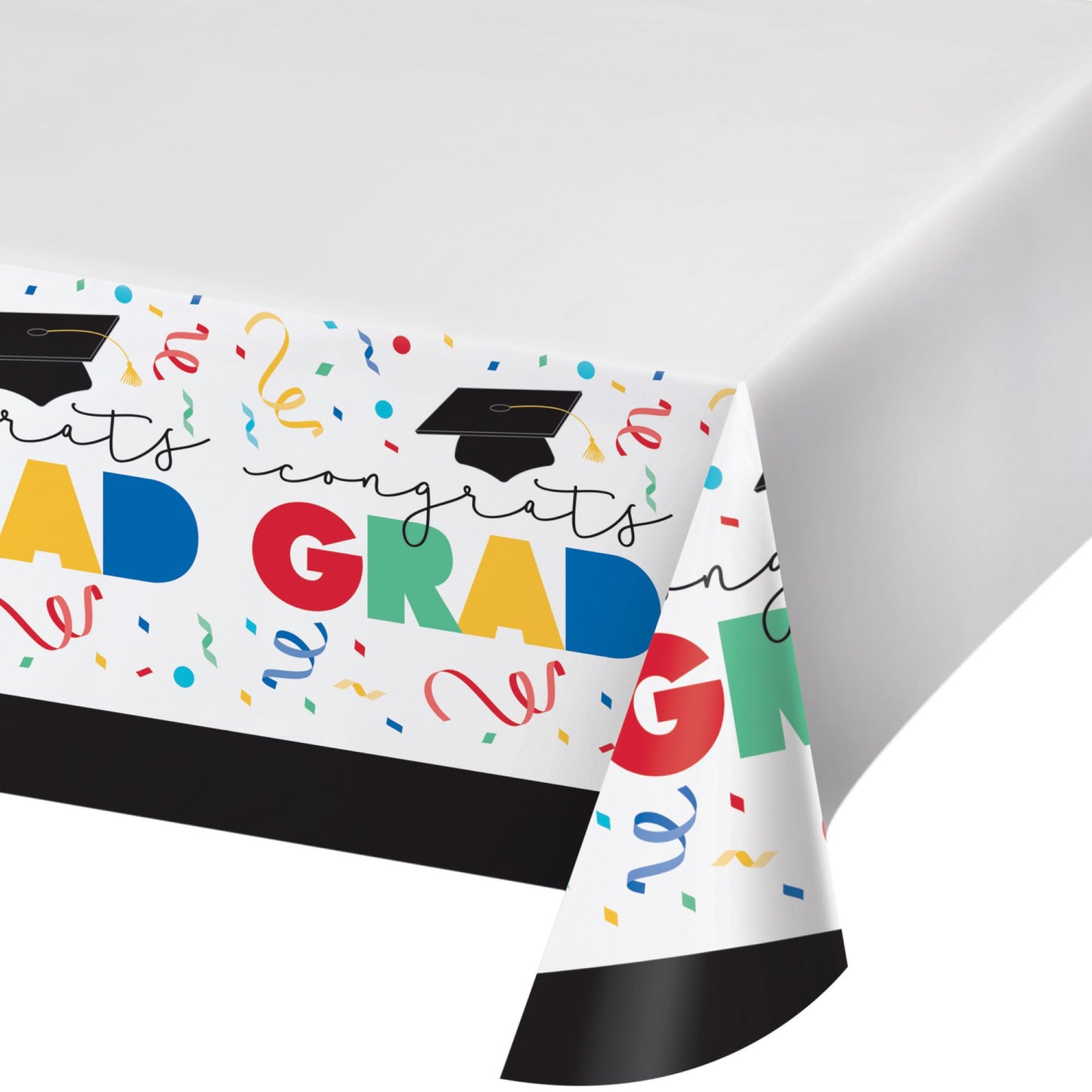 Cap Toss Graduation Paper Tablecloths 12 ct