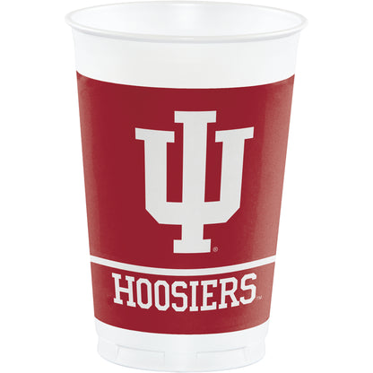Indiana University 20 oz Plastic Cups 96 ct