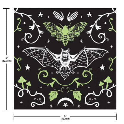 Spooky Season Beverage Napkins 192 ct featuring dimension sizing