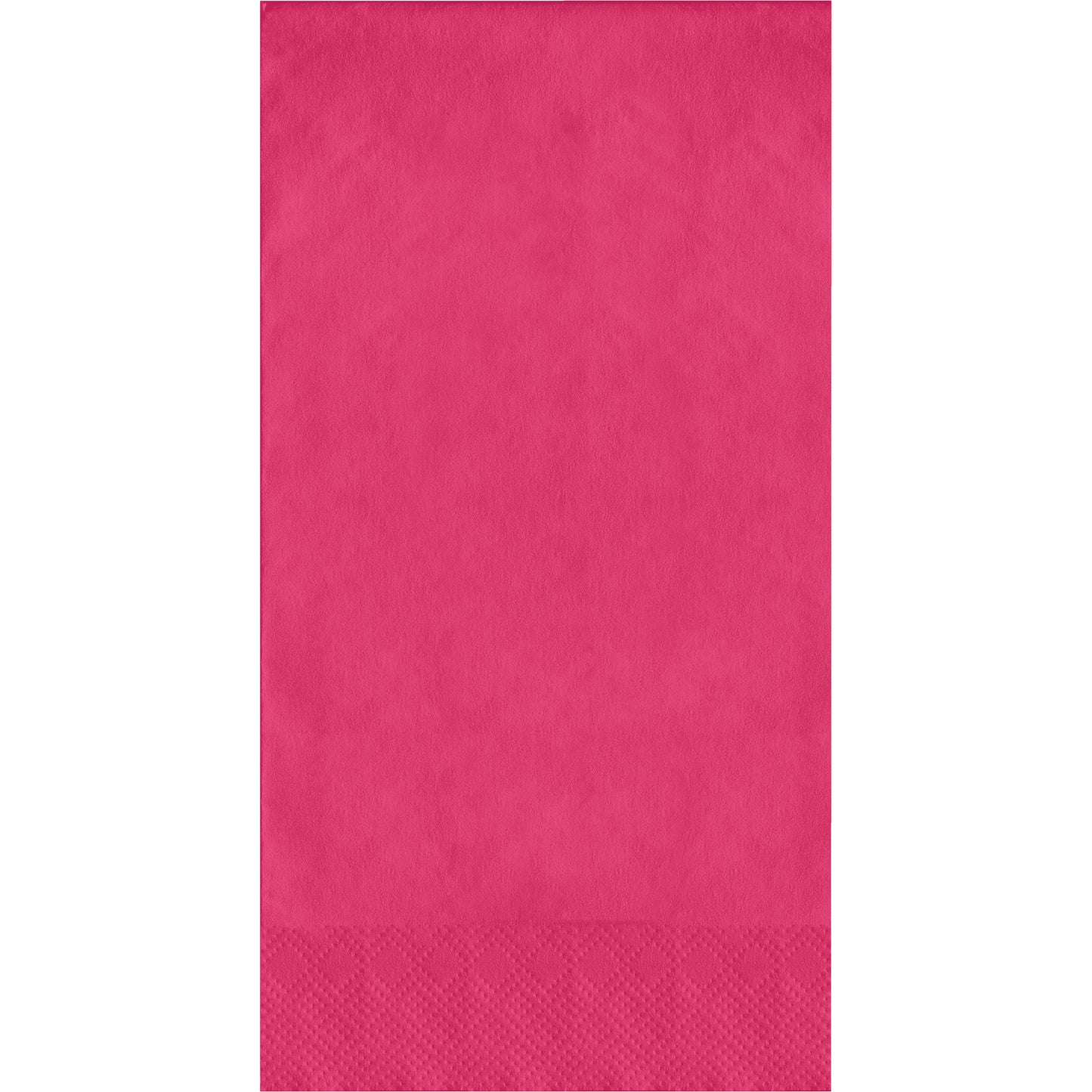 Pink guest towels on a white background