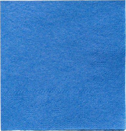 4.75" Regal Embossed Cobalt Blue Beverage Napkins 1000 ct