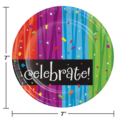Milestone Celebrations Dessert Plates 96 ct