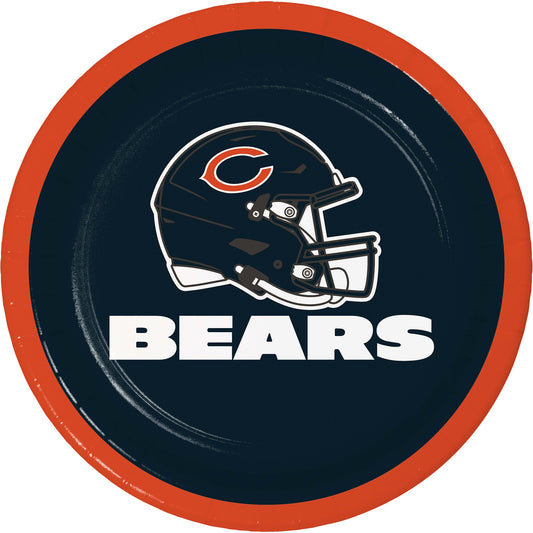 Chicago Bears Dessert Plates 96 ct