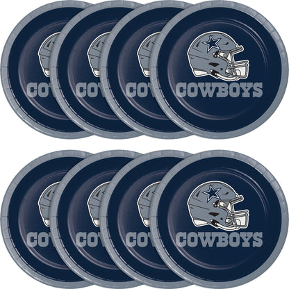 Dallas Cowboys Dessert Plates 96 ct