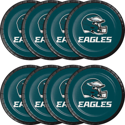 Philadelphia Eagles Dessert Plates 96 ct